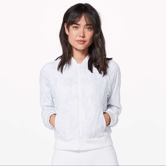 Lululemon Reversible Bomb Around Zip-Up Jacket Size 10 - Picture 3 of 16